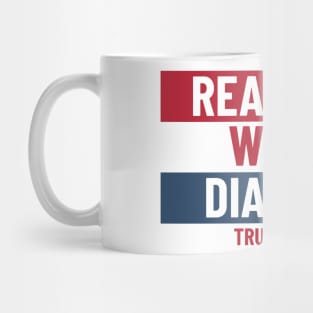 Real men wear diapers trump 2024 - Pro-Trump Humor Mug